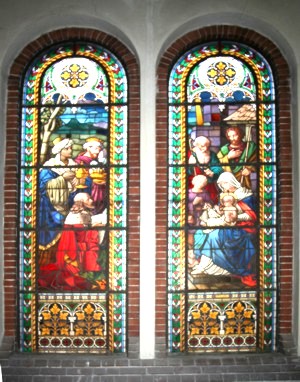 Abbildung: Fenster der St.Jakobikirche in Luckenwalde, Foto: Dr. Rudolf Haase